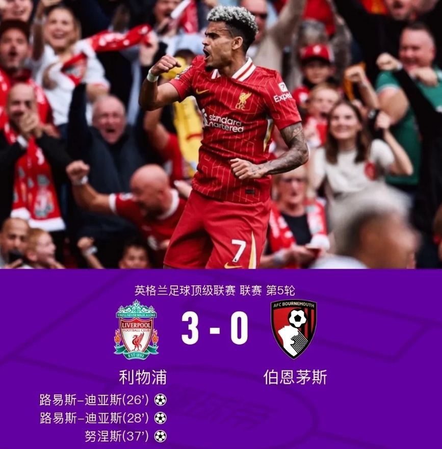 半岛体育app下载官网-关于伯恩茅斯客场逆转利物浦，取得意外胜利的信息